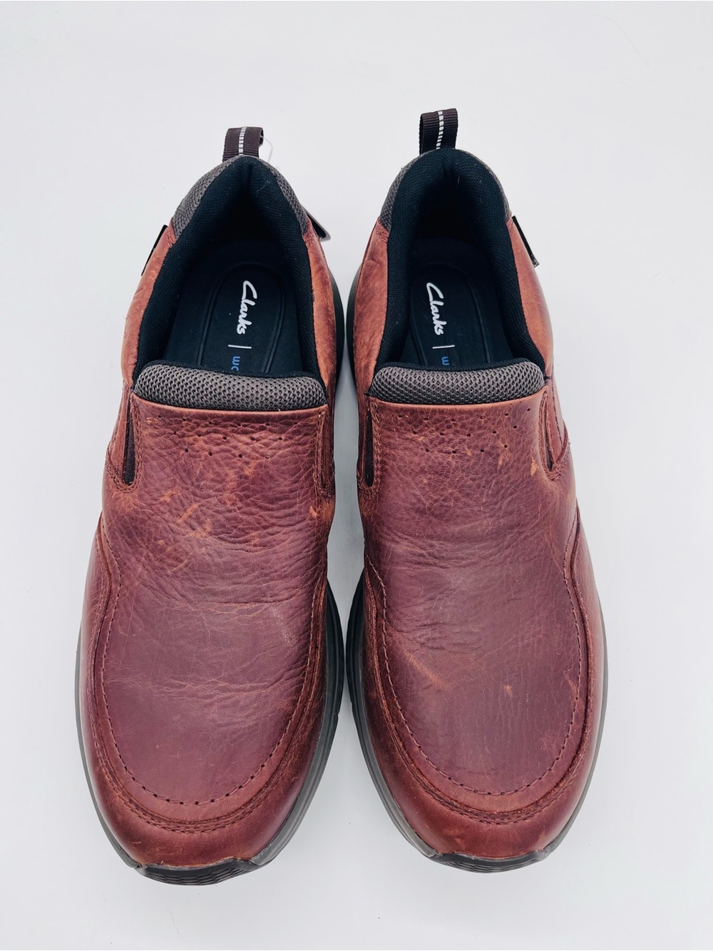 Clarks Men’s Slip-On Waterproof Loafer - Brown & Gray
